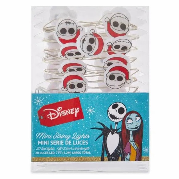 NWT Nightmare Before Christmas Mini String Lights Disney - Picture 1 of 1